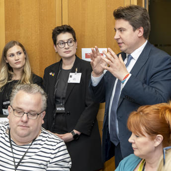 Shaun Bailey addressing the APPG